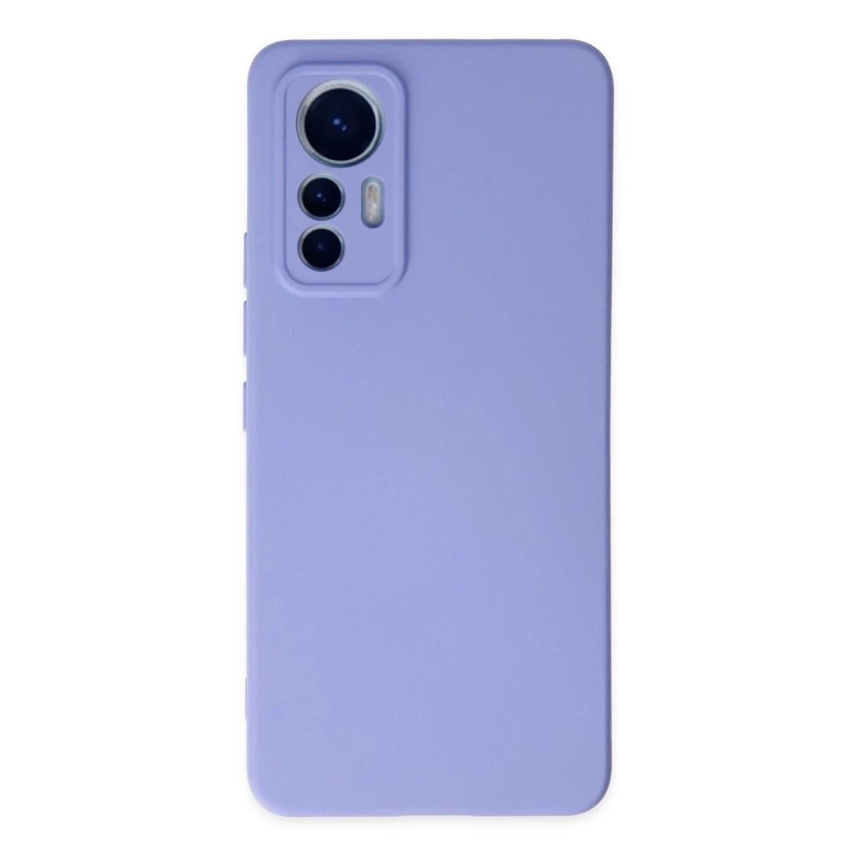 Xiaomi Mi 12 Lite Kılıf Nano İçi Kadife Silikon - Lila