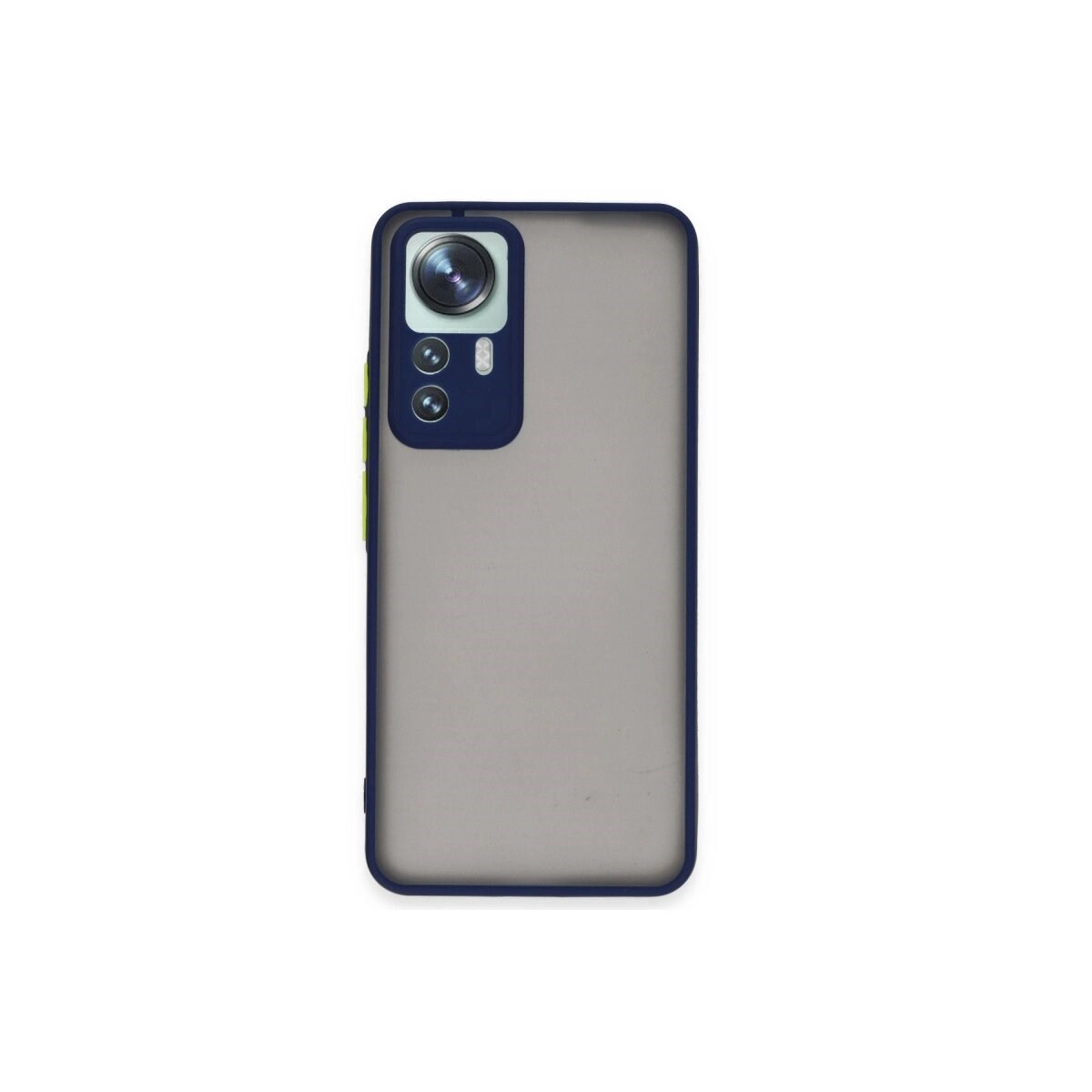 Xiaomi Mi 12t Pro Kılıf Montreal Silikon Kapak - Lacivert