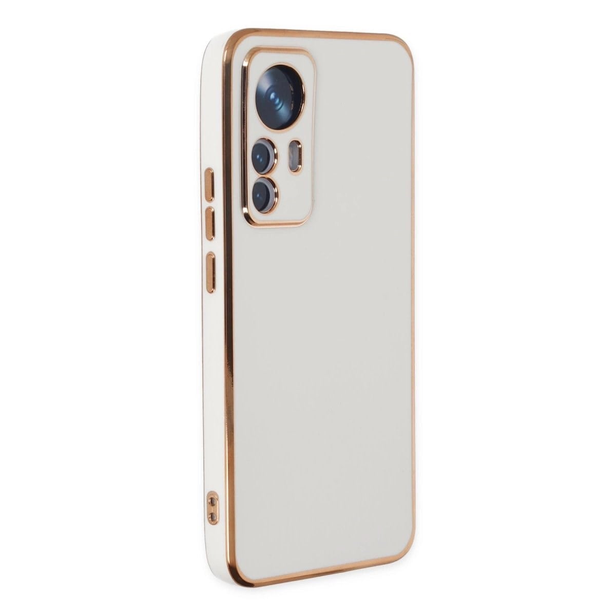 Xiaomi Mi 12t Pro Kılıf Volet Silikon - Beyaz