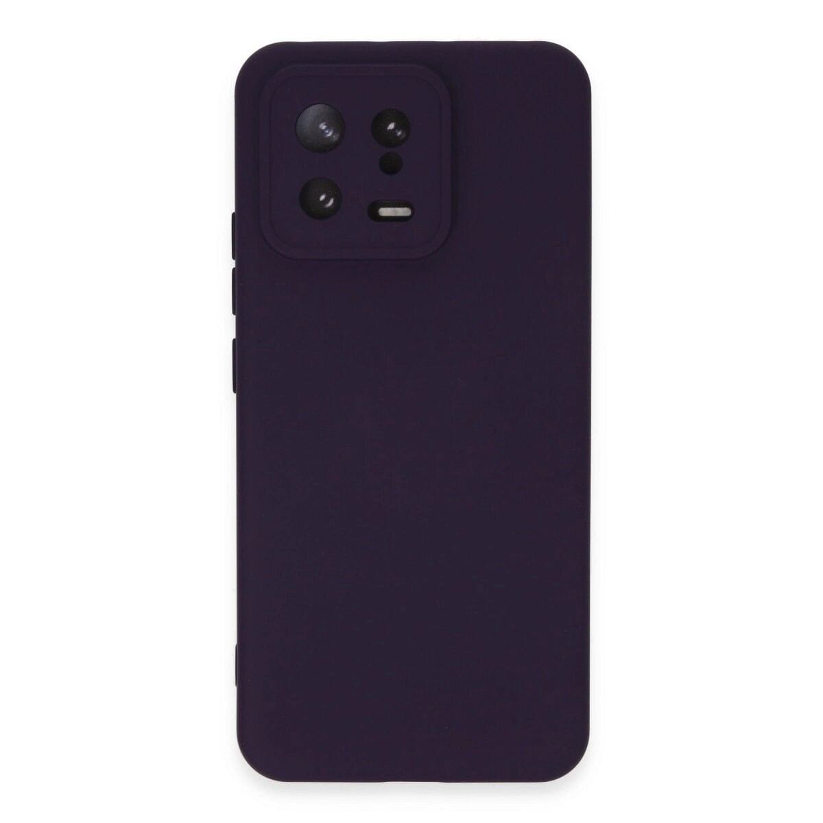 Xiaomi Mi 13 Kılıf Nano İçi Kadife Silikon - Mor