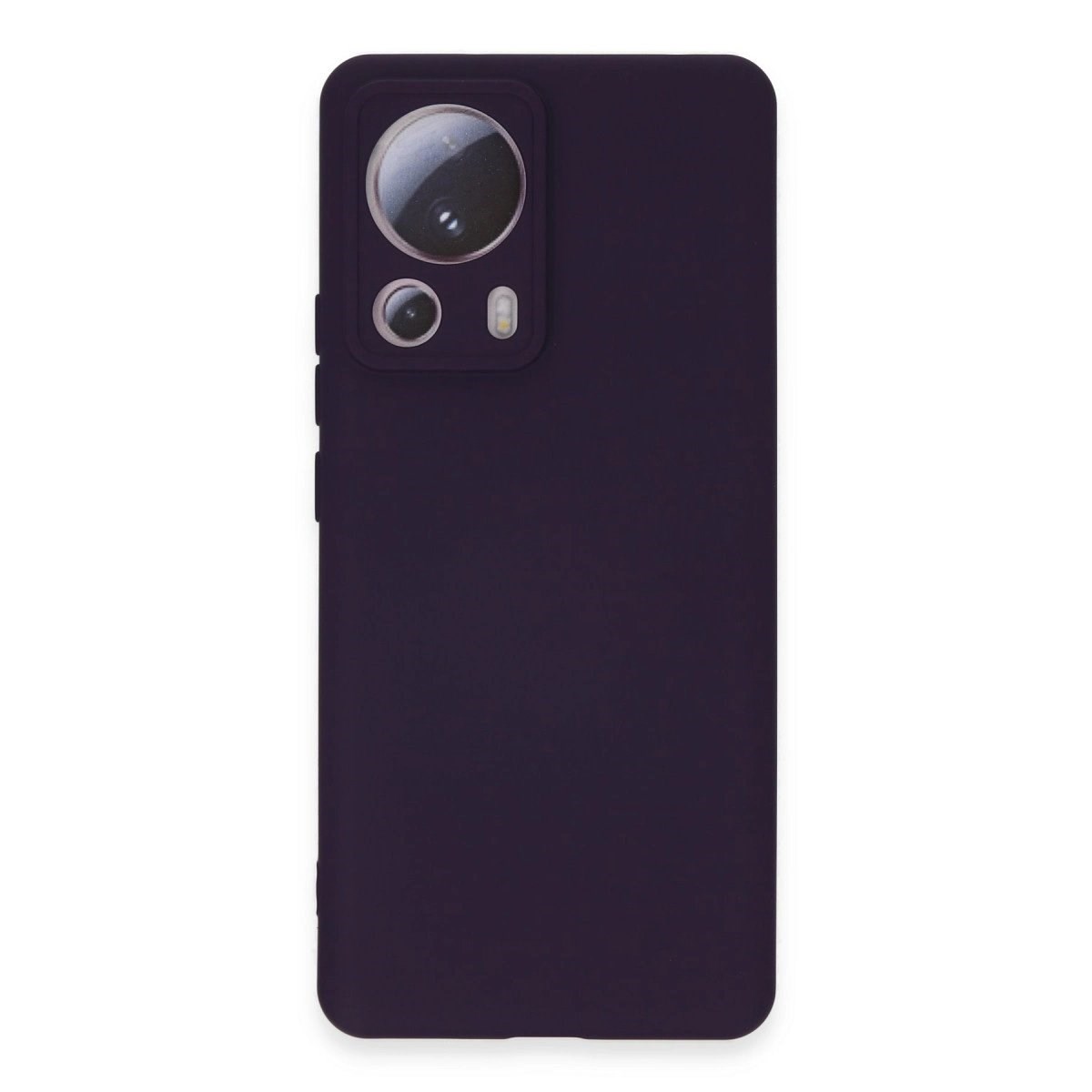 Xiaomi Mi 13 Lite Kılıf Nano İçi Kadife Silikon - Mor