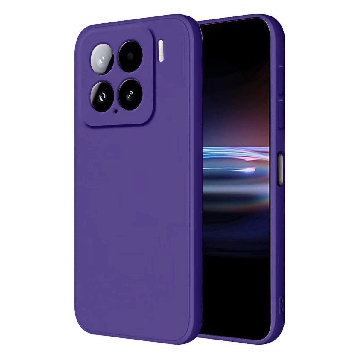Xiaomi Mi 15 Kılıf Nano İçi Kadife Silikon - Mor