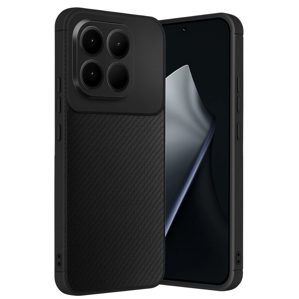 Xiaomi Mi 15t Auto Focus Karbon Kapak - Siyah