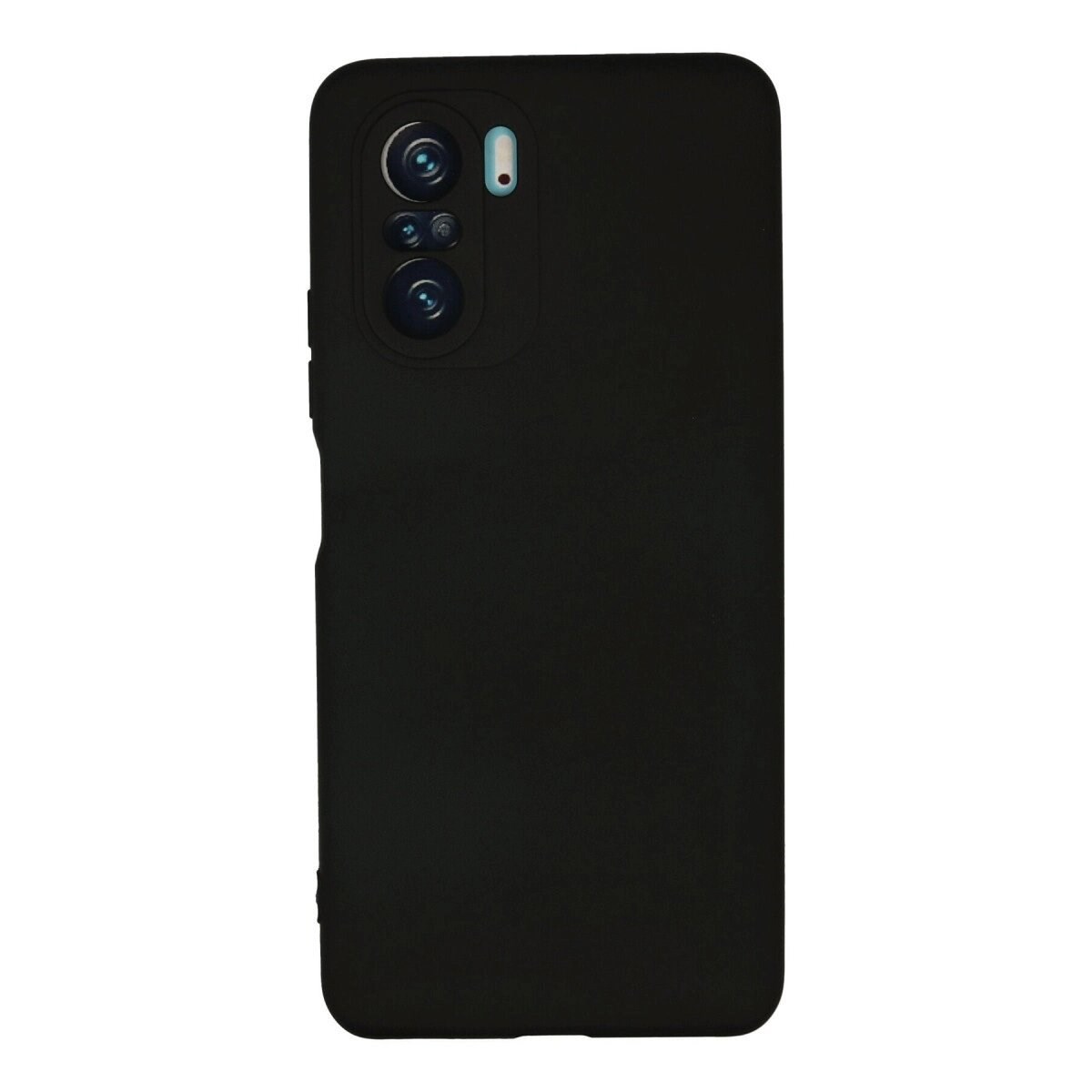 Xiaomi Poco F3 Kılıf Nano İçi Kadife Silikon - Siyah