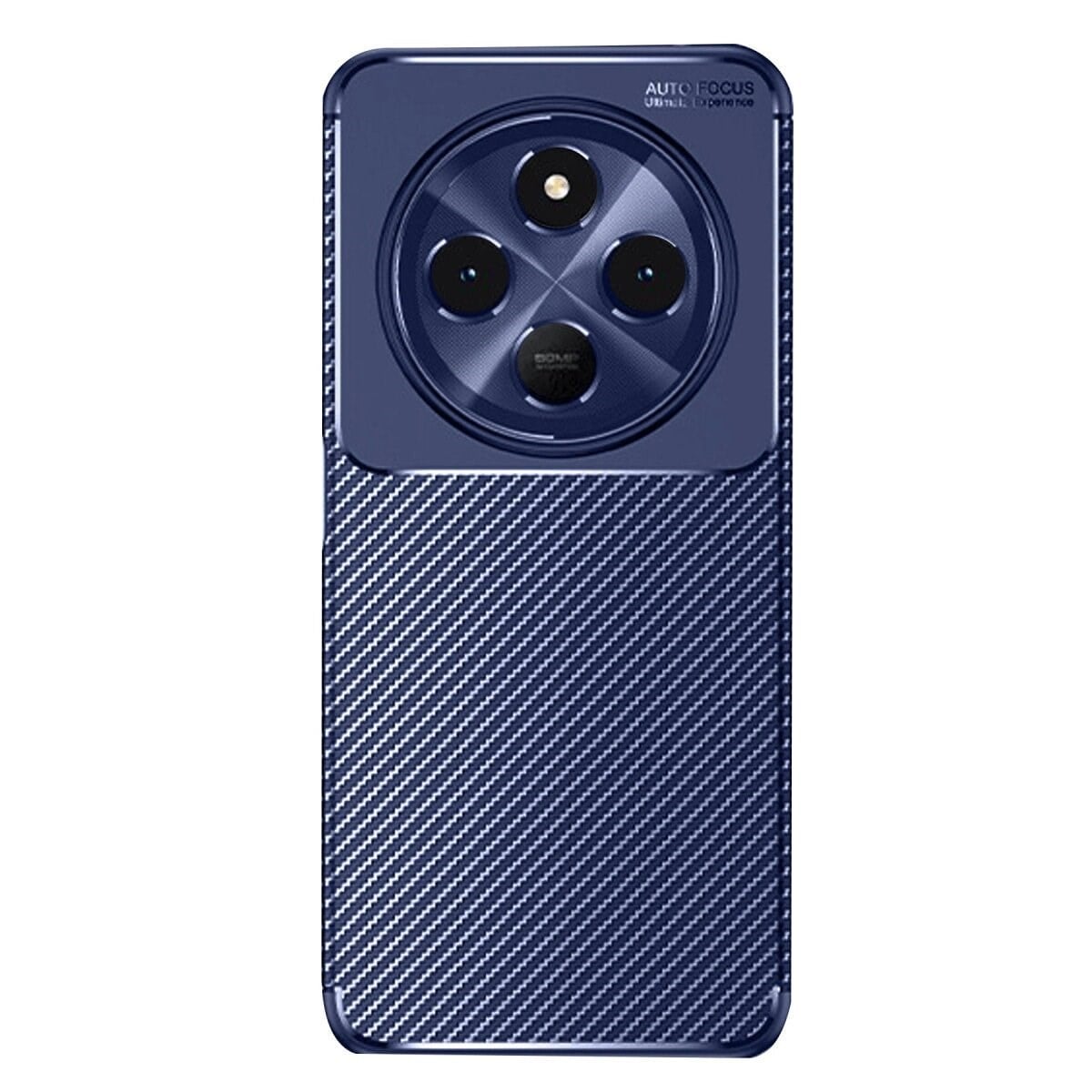 Xiaomi Redmi 14c Kılıf Auto Focus Karbon Kapak - Lacivert