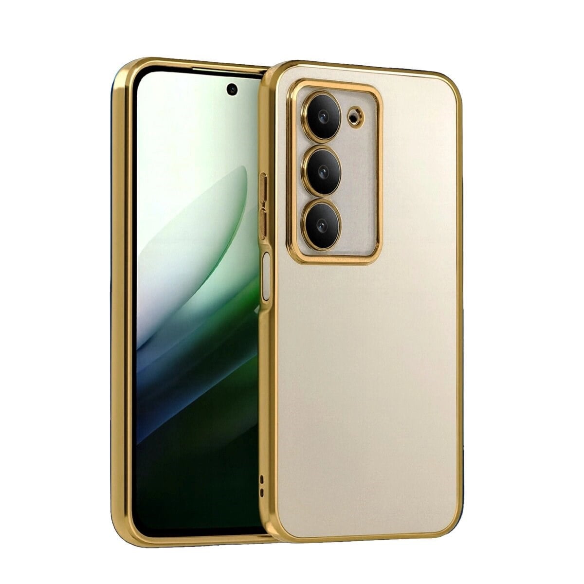 Xiaomi Redmi 15 4g Razer Lensli Silikon - Gold