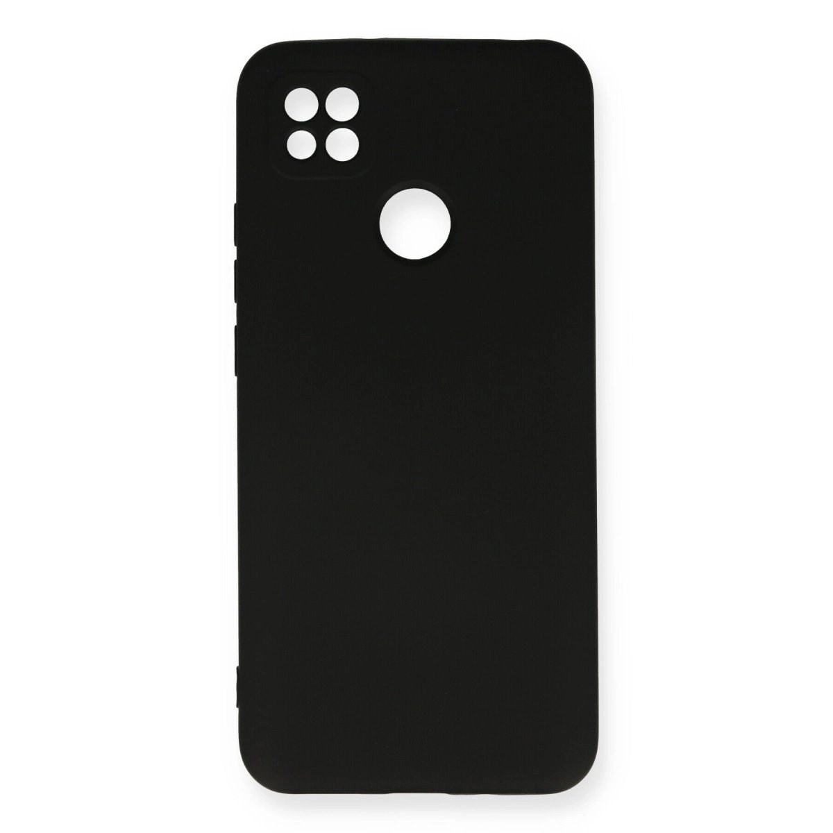 Xiaomi Redmi 9c Kılıf Nano İçi Kadife Silikon - Siyah