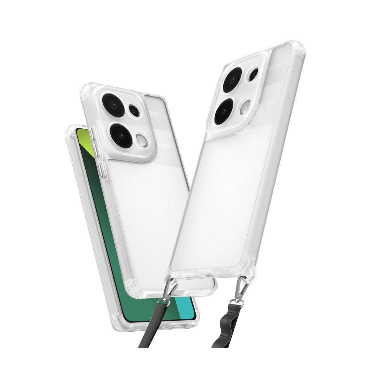 Xiaomi Redmi Note 13 Pro 5g Kılıf Penta Silikon Kılıf - Şeffaf