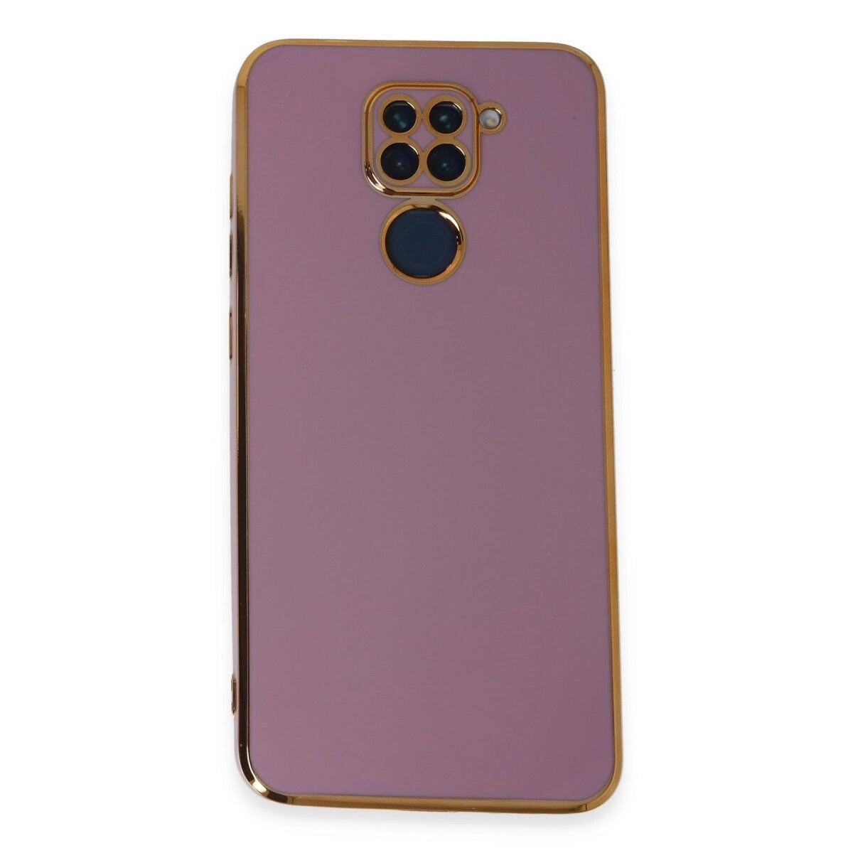 Xiaomi Redmi Note 9 Kılıf Volet Silikon - Mor