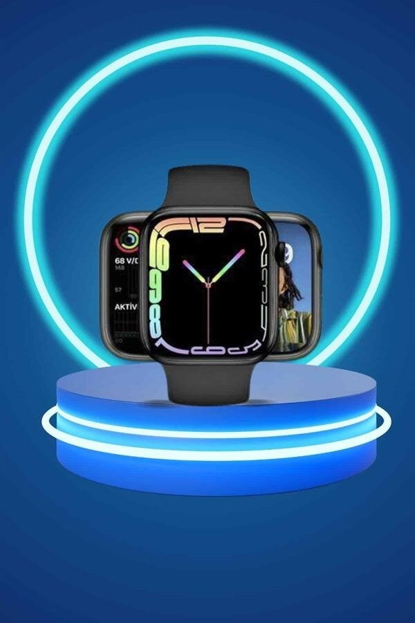Yeni Nesil Akıllı Saat ve Ucuz Kaliteli Bluetooth Kablosuz Kulaklık Amoled Ekran