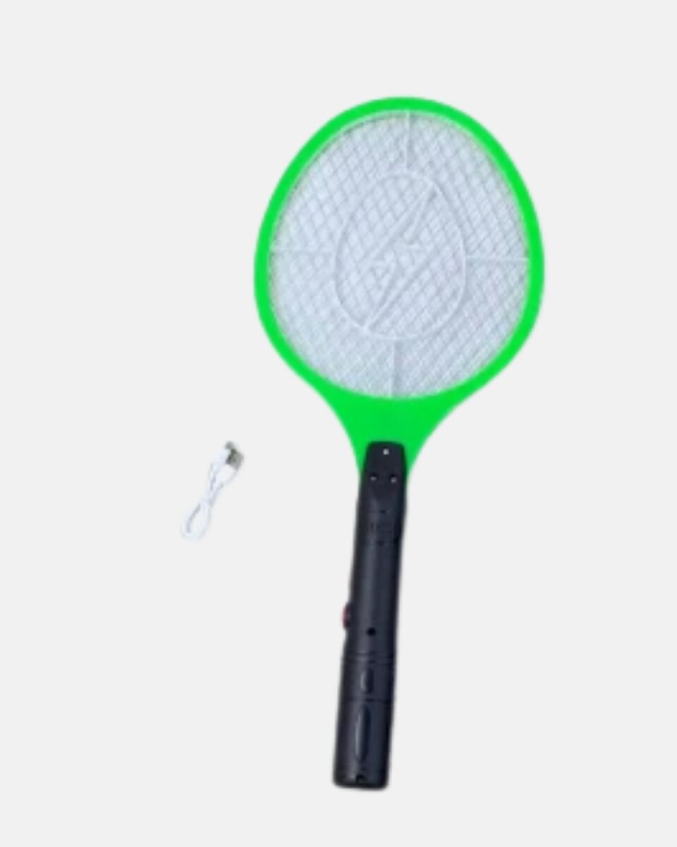 Yüksek Gerilimli Elektronik Sinek Raket – Sessiz, Kimyasız ve Güvenli Kullanım