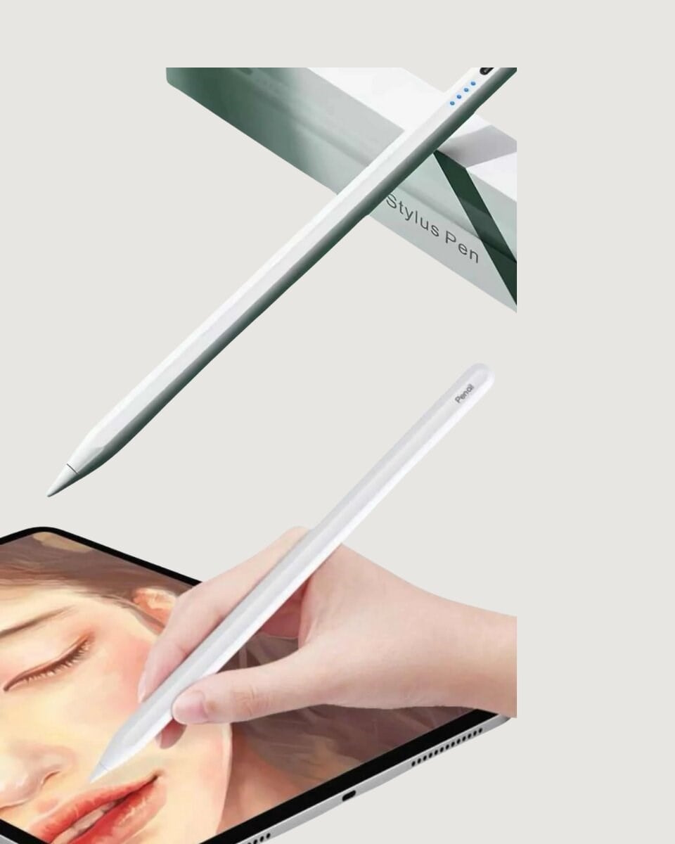 Yüksek Hassasiyetli Eğim Sensörlü Dijital Kalem – USB-C Hızlı Şarjlı