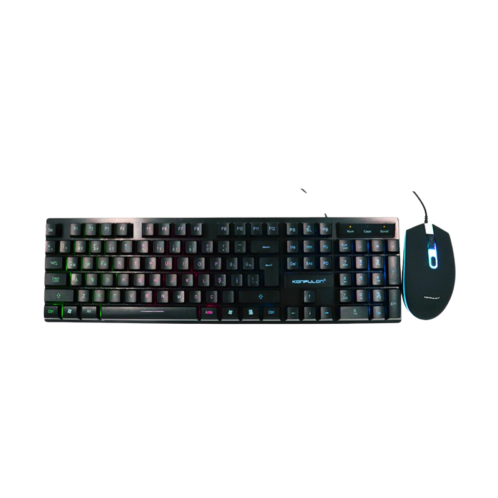 KONFULON GAMING KLAVYE KM-99 SET
