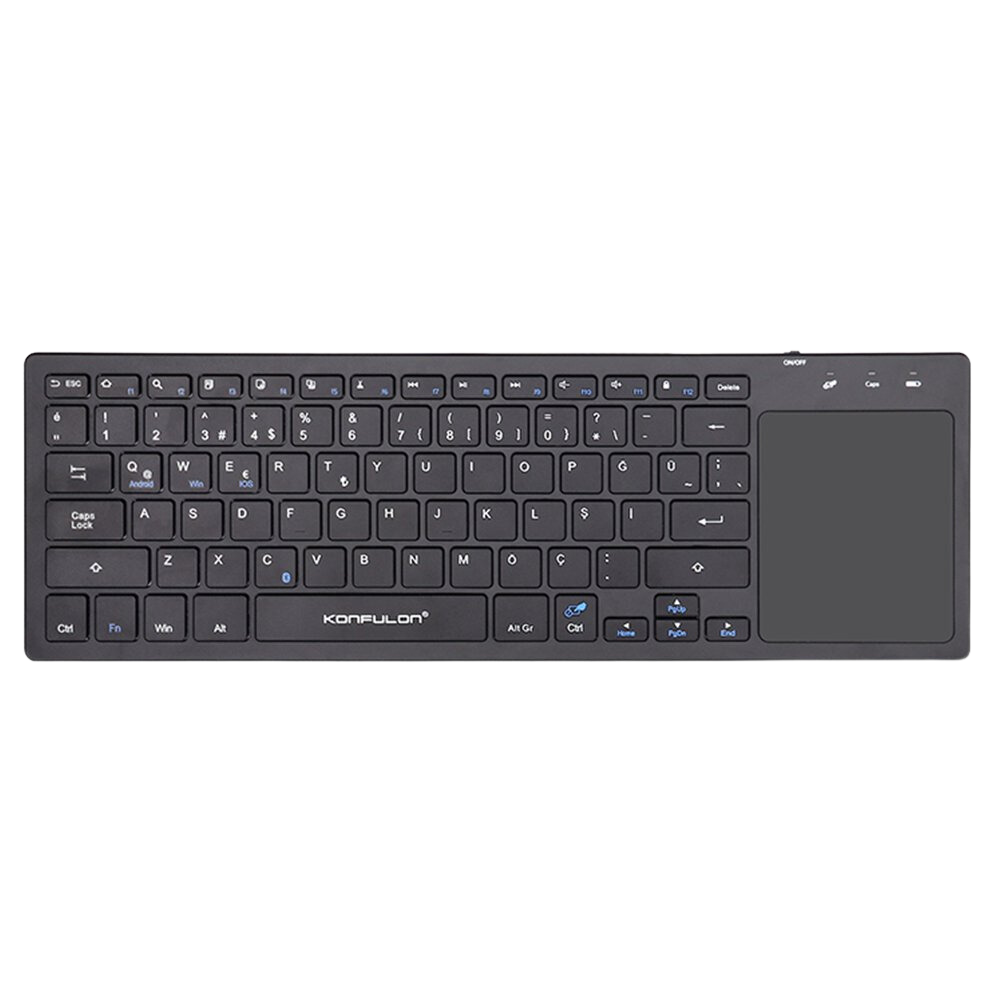 KONFULON KLAVYE TOUCH PAD WIRELESS V7