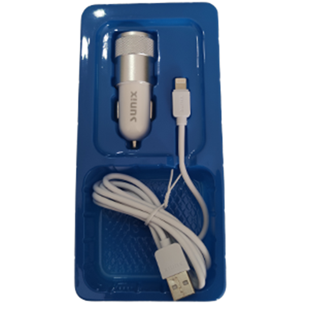 SUNİX  ARAÇ ŞARJ ALETİ İPHONE S317 3.4A 