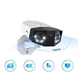 REOLINK 8MP PANORAMİK 3,2MM Duo 2 IP Güvenlik Kamerası PoE IP65, Renkli