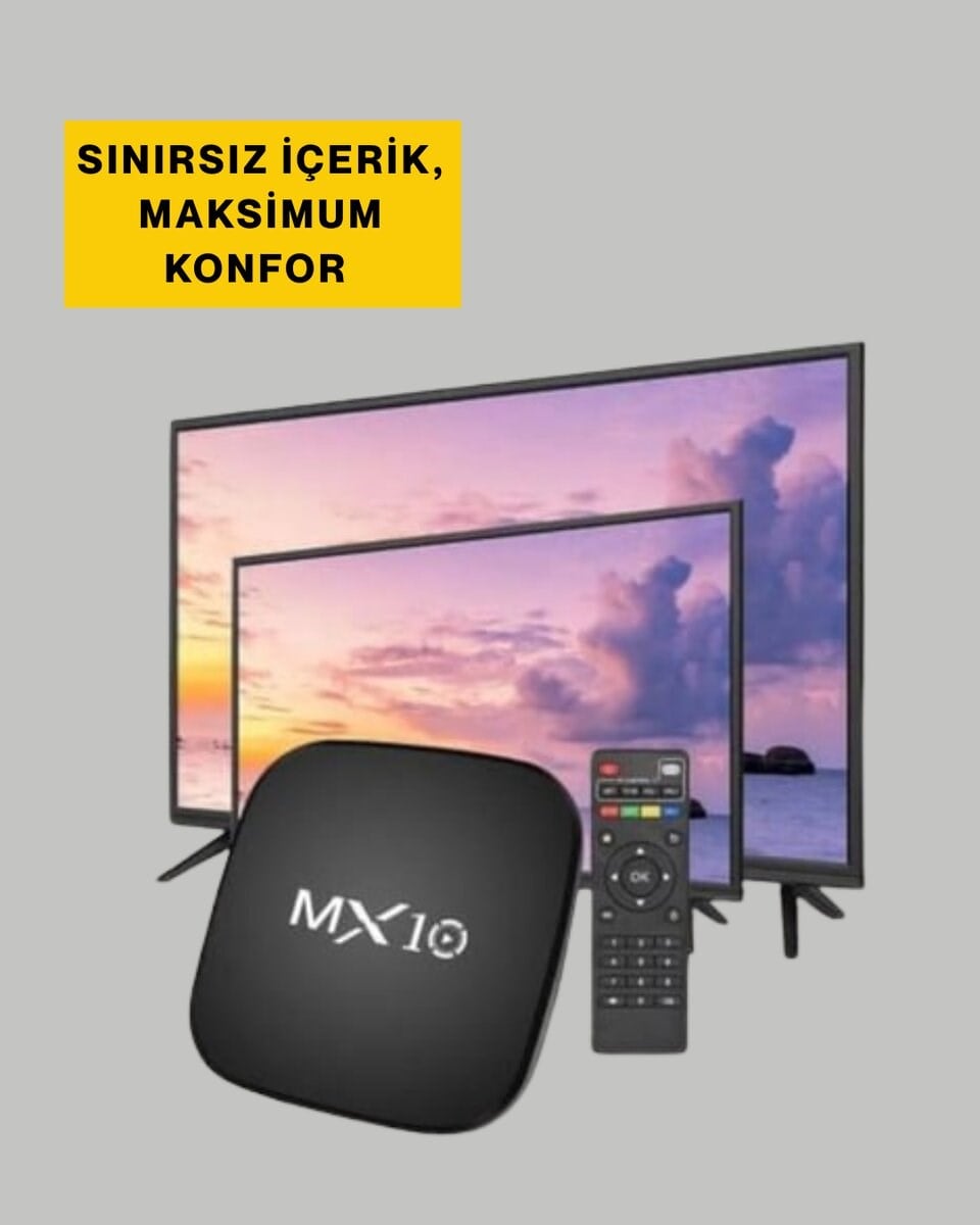 2 GB RAM 8 GB Hafıza 4K Video Destekli Android Medya Cihazı