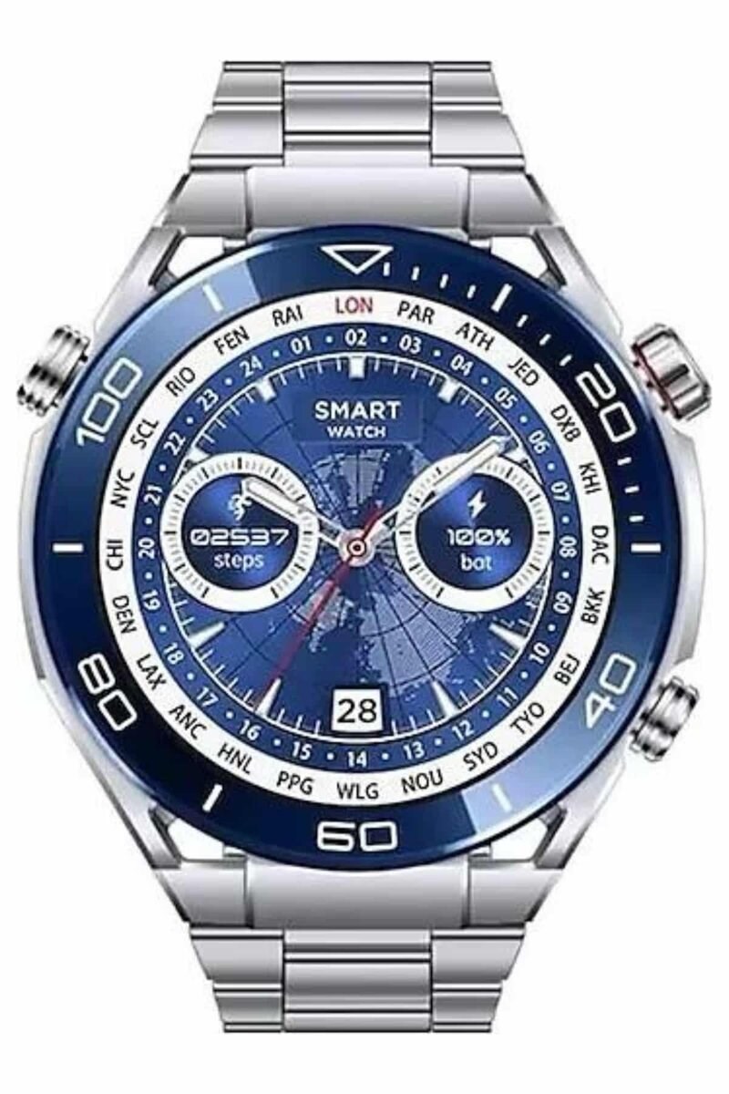 2025 Model Yuvarlak Ekran Android ve İOS Uyumlu GPS Takibi Yapabilen Akıllı Saat