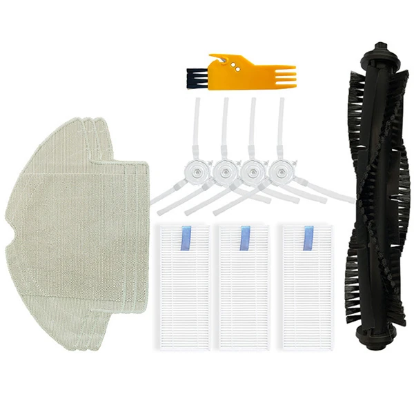 360 S6 Robot Akıllı Süpürge Filtre Seti 12 Parça Set-(1903)