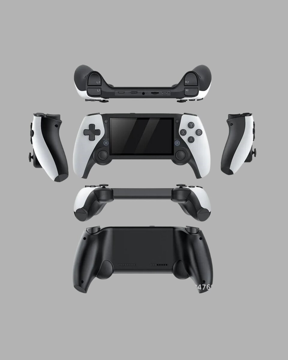 3D Ekranlı Mini Oyun Konsolu + Multimedya