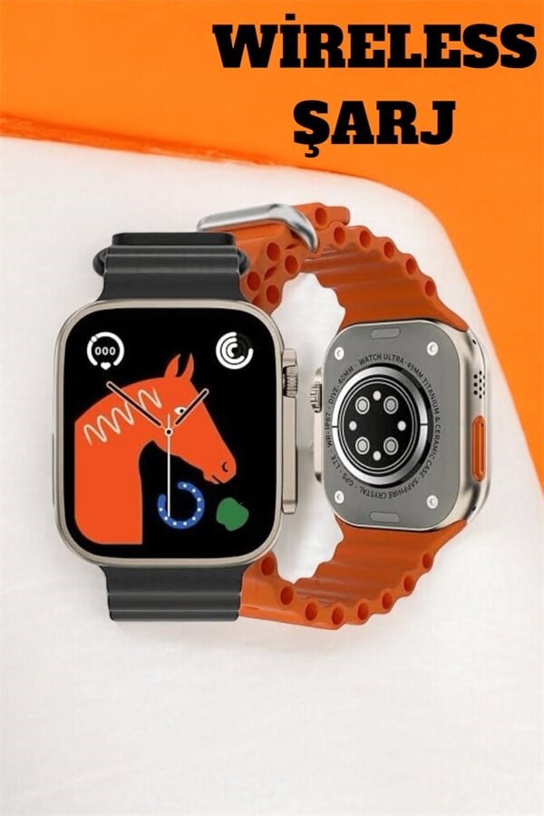 49MM Ekranlı, Kan Basıncı ve Adımsayar Özellikli Bluetooth Akıllı Saat