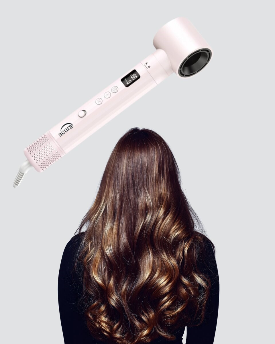 6 Başlıklı Hızlı Kurutma ve Bukle Şekillendirme Seti