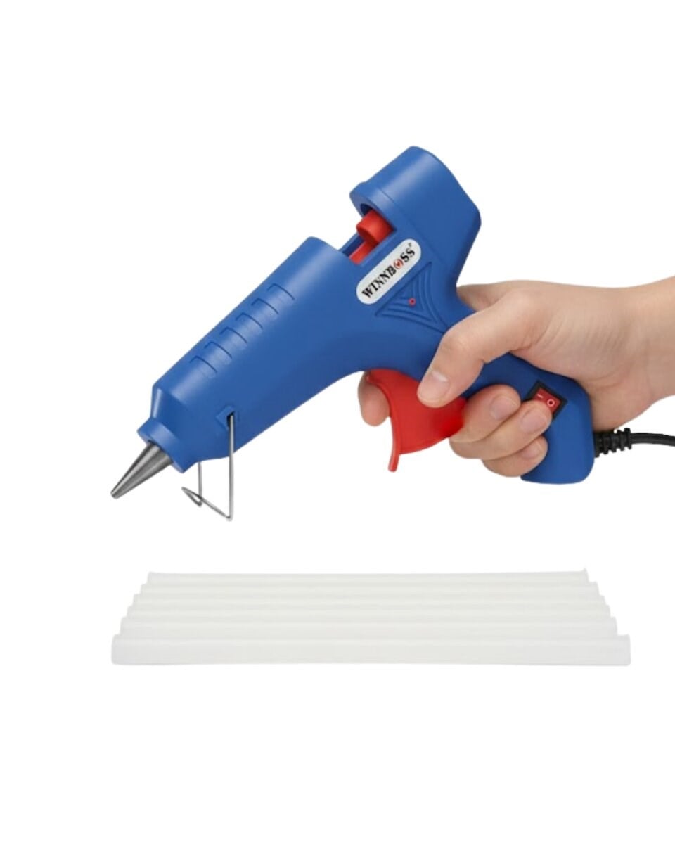 80 W Profesyonel Silikon Tabancası 11 mm Uyumlu 5 Adet Hediye Silikon