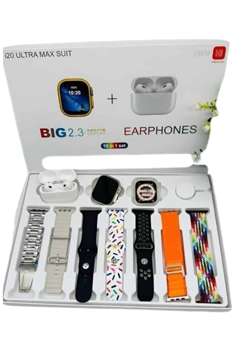 Akıllı Saat Bluetooth Kulaklık Adımsayar Sağlık Takibi Çağrı Cevaplama