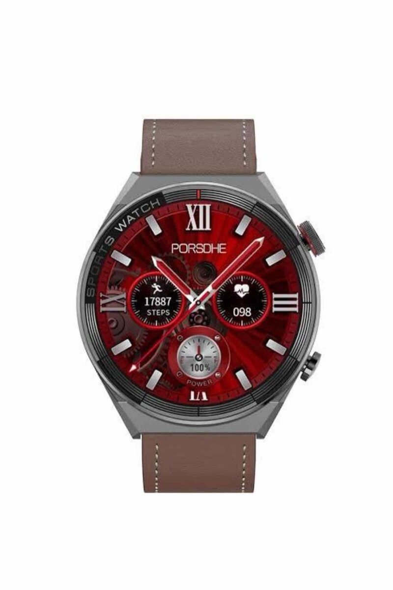 Akıllı Saat Çelik Kordon Çağrı Cevaplama Amoled Ekran Titreşimli Uyku ve Sağlık Takibi