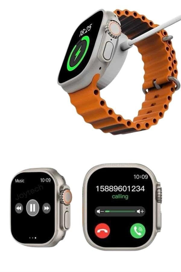 Akıllı Saat Kol Saati Android ve İOS Uyumlu Nabız Ölçer Sesli Asistan