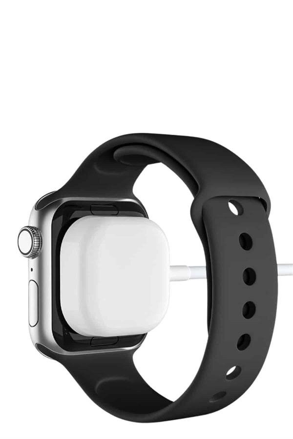 Akıllı Saat Sesli Görüşme Bluetooth Bağlantılı Kablosuz Şarj Özelliği