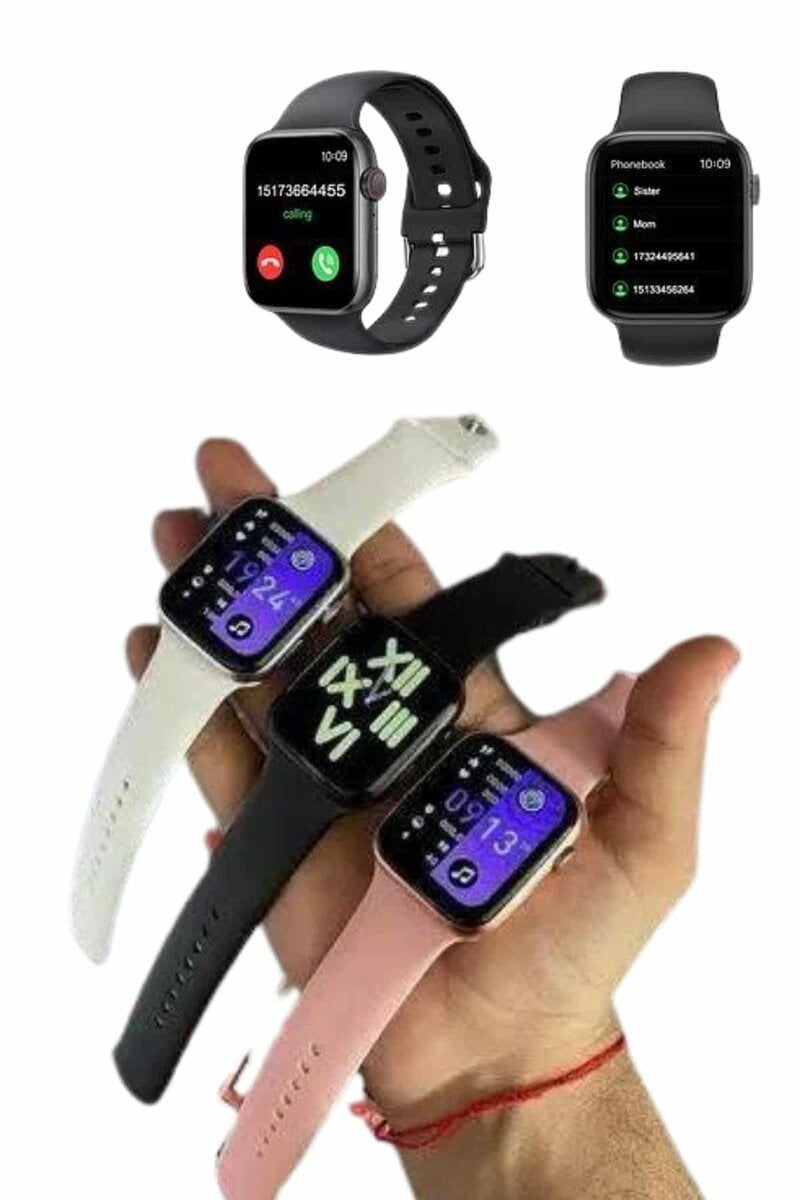 Akıllı Saat Yeni Nesil Android ve İOS Uyumlu Titreşim Modlu Alarm Kronometre