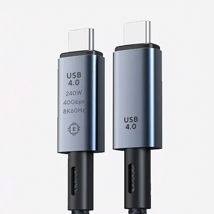 ALLY 40Gbps 240W Type-C 8K Görüntü ve Hızlı Data Şarj Kablosu-(1903)