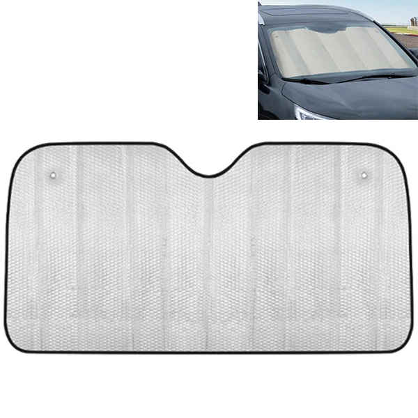 ALLY 5 Katmanlı Alüminyum Katlanabilir Araç Ön Cam Güneşliği -140x70 Isı Yalıtımlı-(1903)