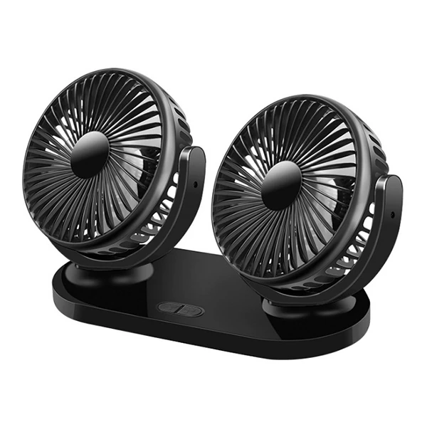 Ally Çift Başlıklı Araç Fanı Oto Fan Vantilatör R-8037-(1903)