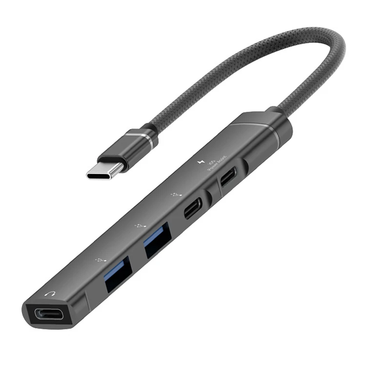 Ally HB01 5In1 Type C Dönüştürücü  Adaptör Hub Çoklayıcı-(1903)