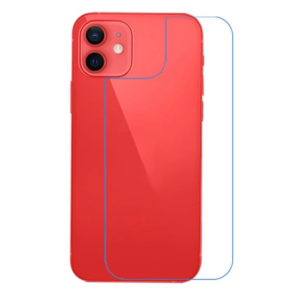 Ally İPhone 12 Mini 5.4 İnch Tempered Arka Kırılmaz Cam Koruyucu-(1903)