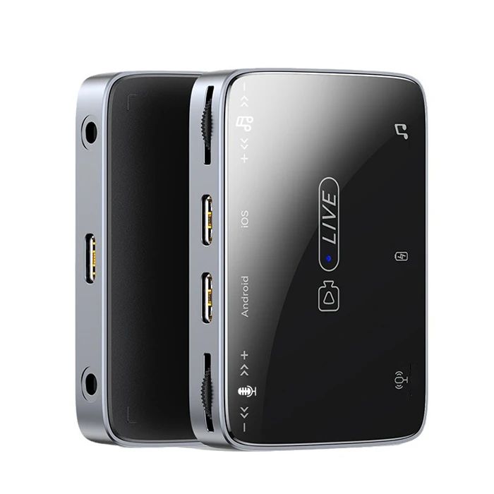 ALLY MH-319 Type-c 2 İN 1 Canlı Yayın İçin Dönüştürücü Live Converter-(1903)