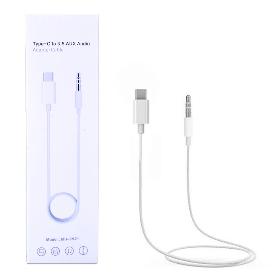 Ally Mh-Cm21 Type -C T0 3.5mm Aux Ses Aktarım Kablosu-(1903)