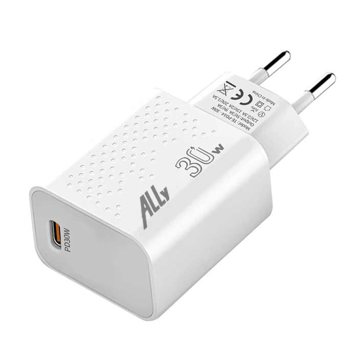 Ally TE-PD14 30W Type-C- USB C Hızlı Şarj Adaptörü-(1903)