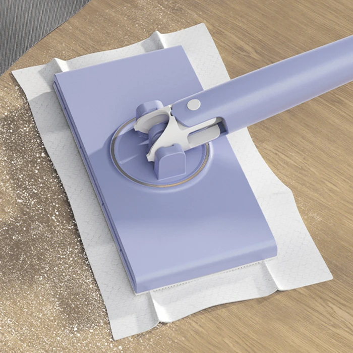 Ally Yüzey Temizlik Havlusu Kullan At Temizlik Bezi için Küçük Otomatik Mini Mop - 4Adet Bez Hediye-(1903)