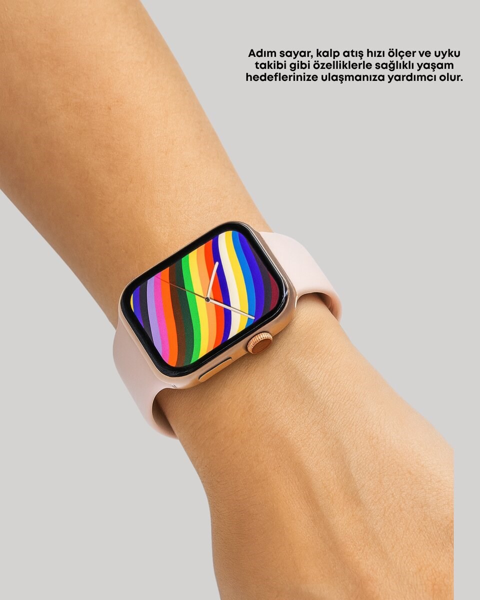 AMOLED Ekranlı Akıllı Saat Bluetooth Aramalı IP67 Suya Dayanıklı