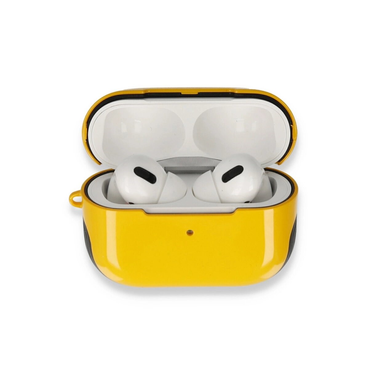 Apple Airpods Pro (1.nesil) 3in1 Kılıf - Sarı