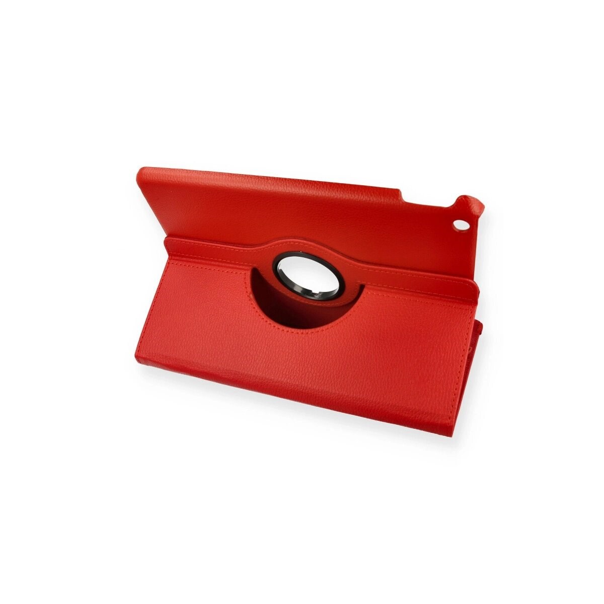 Apple İpad 10.2 (7.nesil) Kılıf 360 Tablet Deri Kılıf - Kırmızı