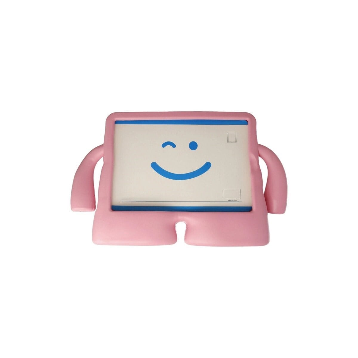 Apple İpad 5 Air 9.7 Kılıf Karakter Tablet Silikon - Açık Pembe