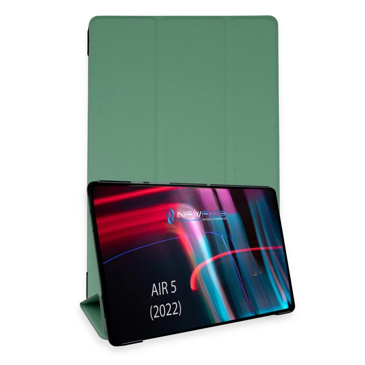 Apple İpad Air 5 (2022) Kılıf Tablet Smart Kılıf - Koyu Yeşil