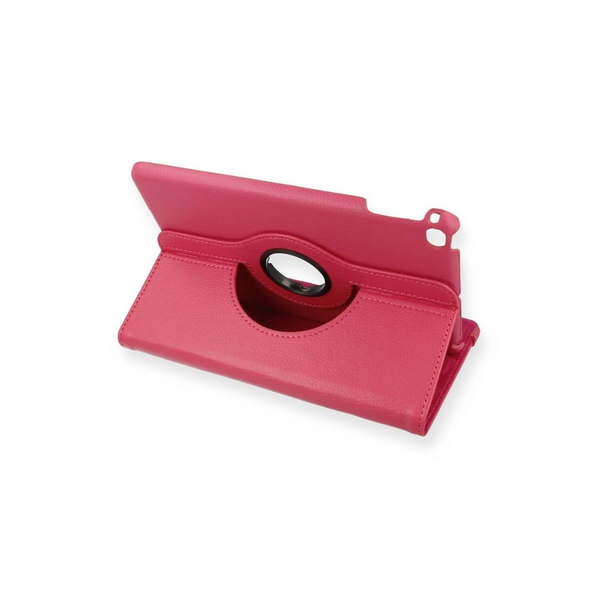 Apple İpad Mini 4 Kılıf 360 Tablet Deri Kılıf - Pembe