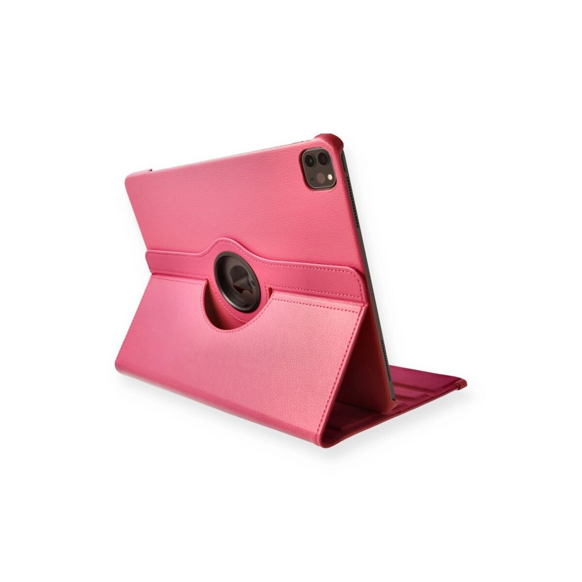 Apple İpad Pro 11 (2020) Kılıf 360 Tablet Deri Kılıf - Pembe