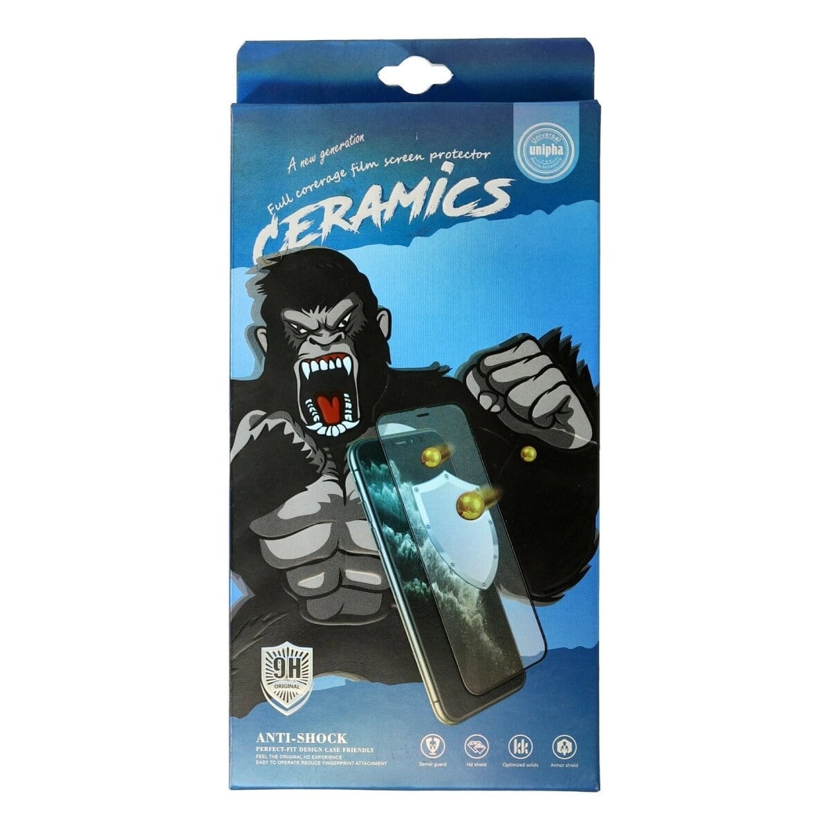 Apple İphone 11 Pro 34d Izgaralı Cam