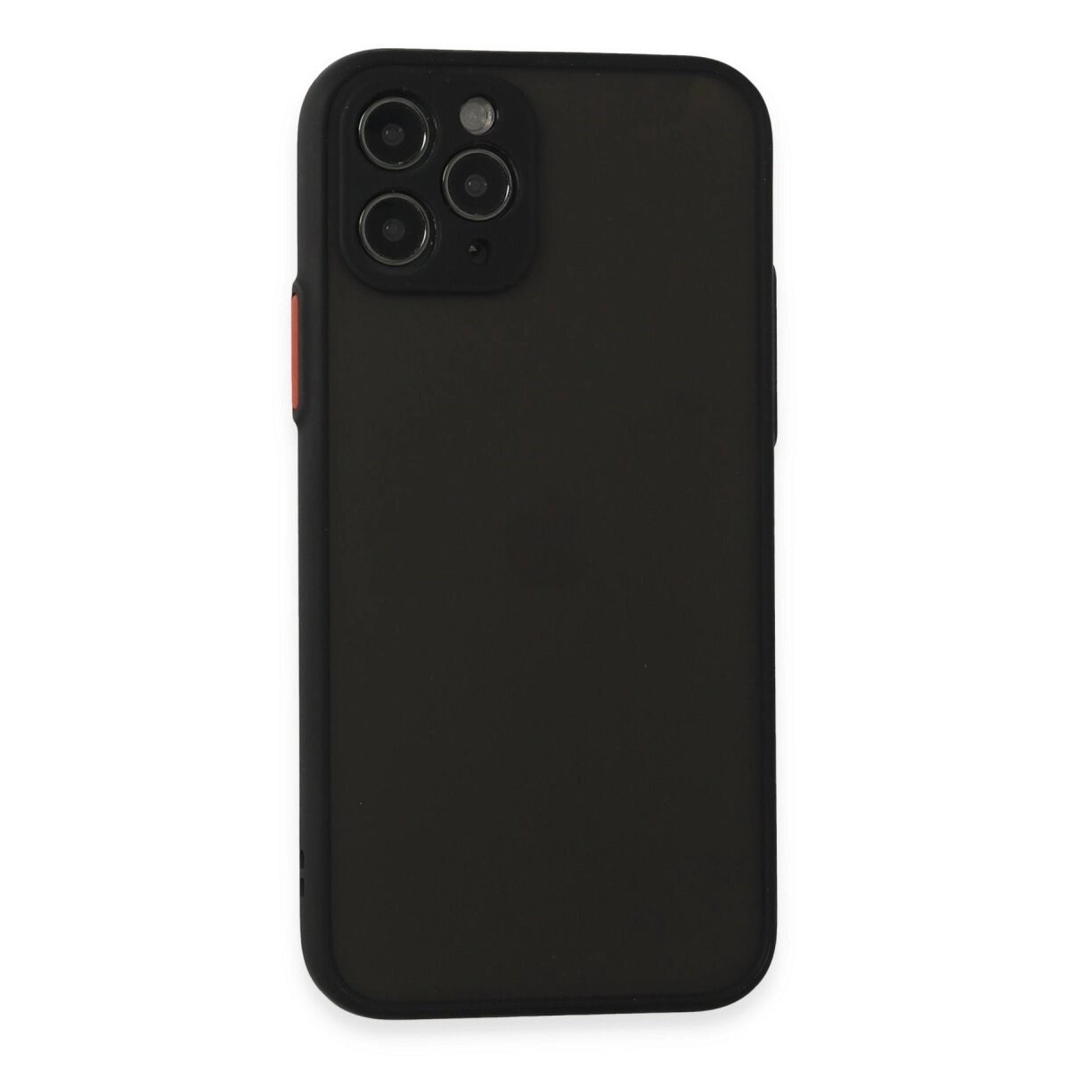 Apple İphone 11 Pro Kılıf Montreal Silikon Kapak - Siyah